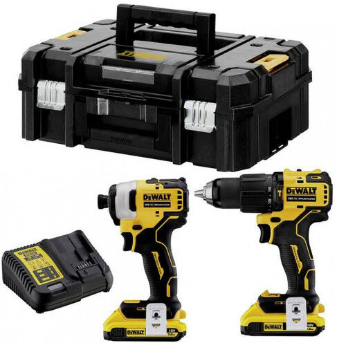DeWALT DCK2062D2T Batterie combinée (18V/2x2,0Ah) TSTAK