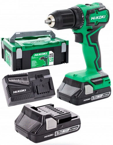 HiKOKI DV18DDWQZ Perceuse a percussion 18V (2x3,0 Ah) en coffret