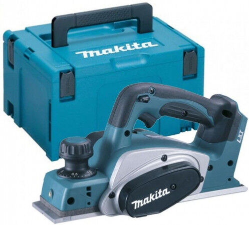 MAKITA DKP180ZJ Rabot sans fil 82 mm LXT (18V), sans batterie ni chargeur,en MAKPAC