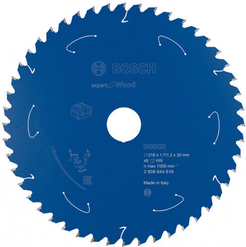 Bosch Lame de scie circulaire Expert for Wood 216 x 1,7/1,2 x 30 T48 2608644519