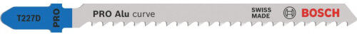 Bosch Lame de scie sauteuse PRO Alu curve T227D, 100 mm, 5 pieces 2608631030