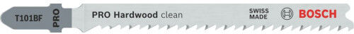 Bosch Lame de scie sauteuse PRO Hardwood clean T101BF, 100 mm, 2 pieces 2608655092