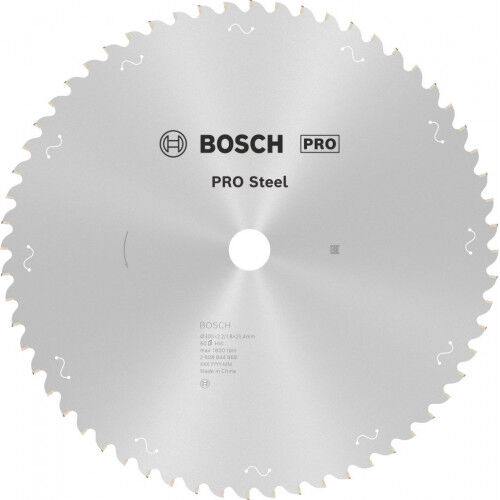 Bosch Lame de scie circulaire PRO Steel, filaire, 305 x 2,2 x 25,4 mm, T60 2608844868
