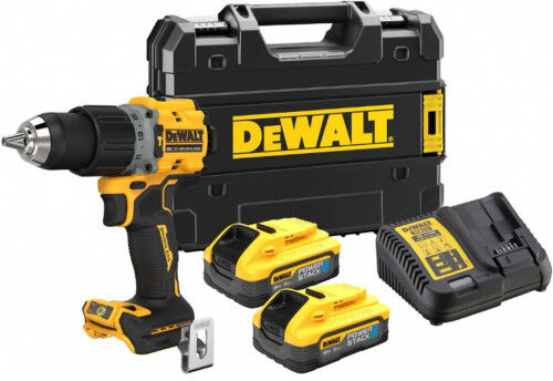 DeWALT DCD805H2T Perceuse a percussion (90Nm/18V/2x5,0Ah PowerStack) Tstak