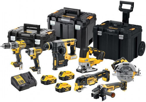 DeWALT DCK755P3T DCD796+DCF887+DCH273+DCG405+DCS570+DCS355+DCS334 (18V/3x5,0Ah) 3xTstak
