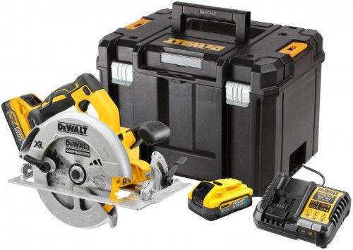 DeWALT DCS570H2T Scie circulaire sans fil (18V/2x5,0Ah PowerStack) Tstak