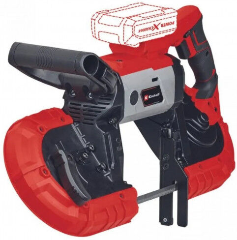 Einhell TE-MB 18/127 Li-Solo Scie a ruban sans fil (18V/sans batterie) 4504216