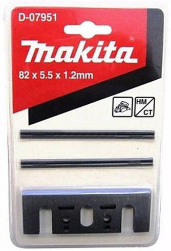 Makita D-07951 Couteau avec lame 82mm 2 pcs
