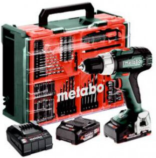 Metabo SB 18 L Set Perceuse a percussion sans fil (18V 2x2Ah )614053710