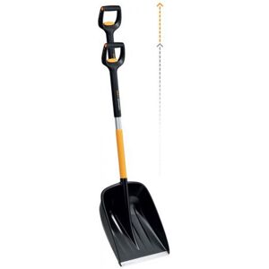 Fiskars X-series Pelle-poussoir a neige télescopique, 120-139cm 1057188 - Publicité Fiskars X-series Pelle-poussoir a neige télescopique, 120-139cm 1057188 - Publicité