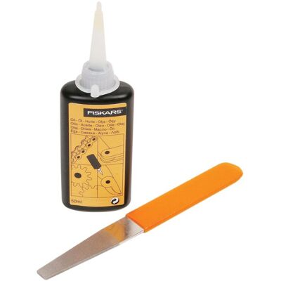 Fiskars Kit d’entretien pour les outils de coupe, 50ml (110990)