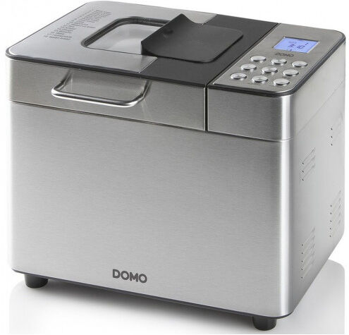 DOMO-ELEKTRO DOMO Machine a pain en acier inoxydable, 18 programmes automatiques 500 W, B3971