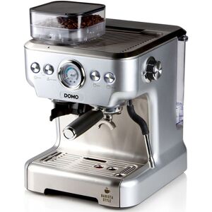 DOMO-ELEKTRO DOMO Machine a expresso avec broyeur intégré, 1620W DO725K