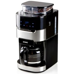 DOMO-ELEKTRO DOMO Cafetiere filtre programmable 12 tasses 900W, noir DO721K