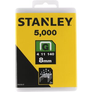 Stanley 1-TRA706-5T Agrafes type G 4/11/140, 10mm, boite de 5000pcs - Publicité Stanley 1-TRA706-5T Agrafes type G 4/11/140, 10mm, boite de 5000pcs - Publicité