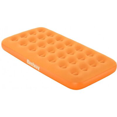 BESTWAY DrowsyDreamer Matelas gonflable, 158 x 89 x 18 cm, orange 67918 - Publicité BESTWAY DrowsyDreamer Matelas gonflable, 158 x 89 x 18 cm, orange 67918 - Publicité