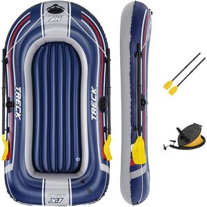 BESTWAY Hydro Force Treck X1 Bateau gonflable, 228 x 121 x 32 cm avec rame 61083