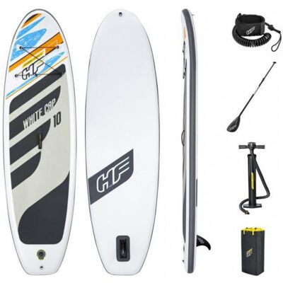 BESTWAY Hydro-Force White Cap Kit paddle SUP gonflable, 305 x 84 x 12 cm 65342 - Publicité BESTWAY Hydro-Force White Cap Kit paddle SUP gonflable, 305 x 84 x 12 cm 65342 - Publicité