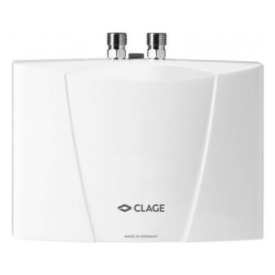 CLAGE - MBH 4 - 4,4 kW - Chauffe-eau instantané - Publicité CLAGE - MBH 4 - 4,4 kW - Chauffe-eau instantané - Publicité