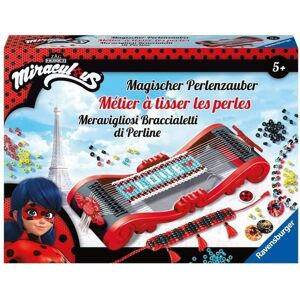 Métier À Tisser Miraculous - Ravensburger - Loisir Créatif Enfant - Coffret Complet Création Bracelets - Dès 5 Ans Blanc TU - Publicité