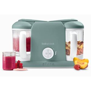 Beaba, Babycook Duo, Robot Bébé 4 En 1, Cuiseur, Mixeur, Contenance Xxl 2200 Ml - Eucalyptus Vert TU - Publicité