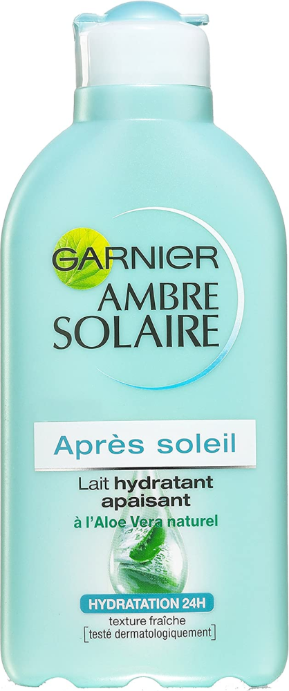 Garnier Lait Hydratant Apaisant Après Soleil Ambre Solaire - Aloe Vera