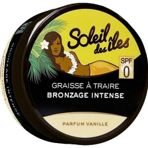 Soleil des Îles Graisse à Traire Bronzage Intense – Parfum Vanille - Publicité Soleil des Îles Graisse à Traire Bronzage Intense – Parfum Vanille - Publicité