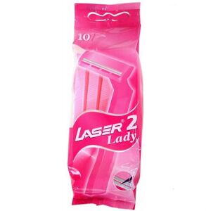 Laser 2 Rasoirs Jetables À Deux Lames x10 - Publicité