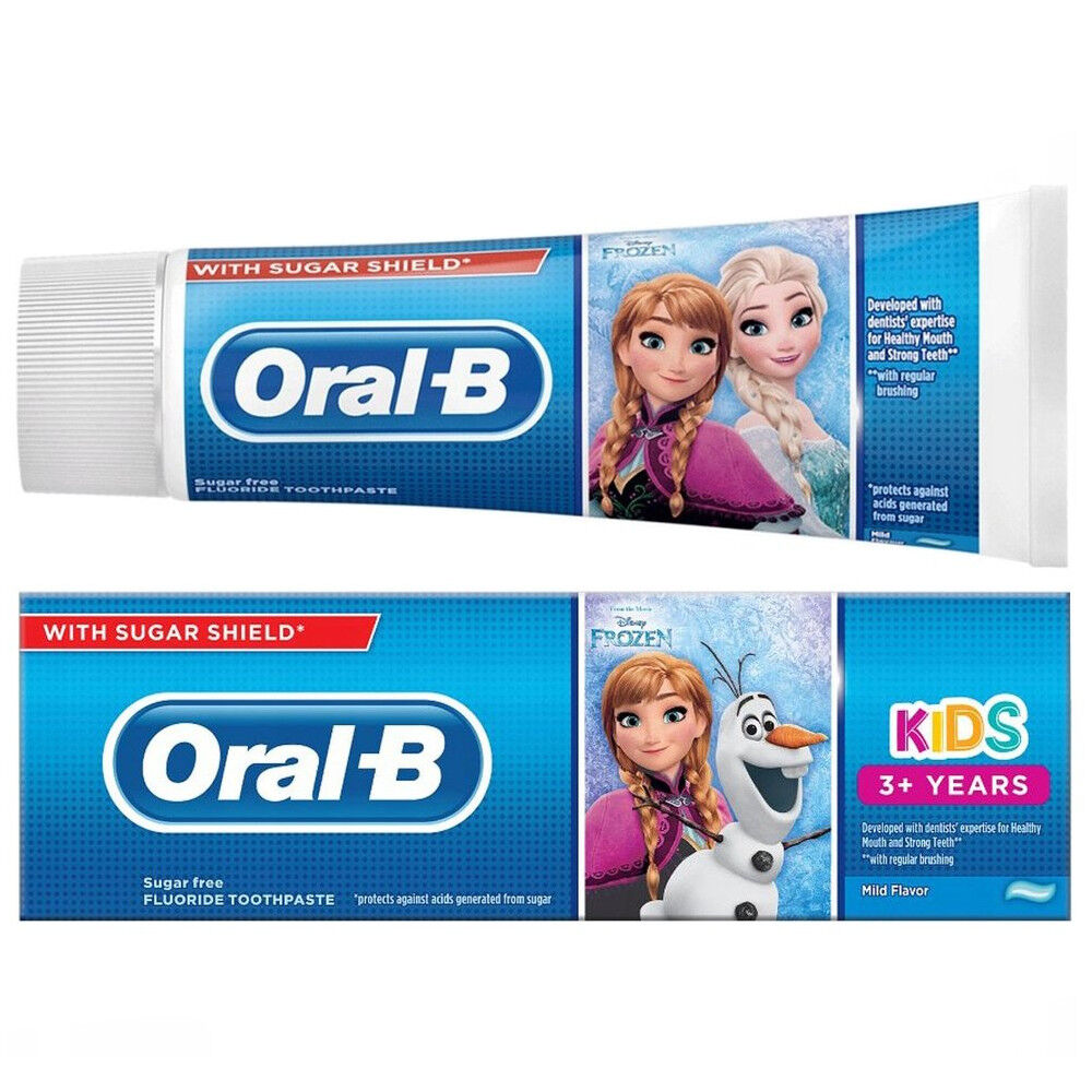 Oral-B Dentifrice Enfants 3 ans - La Reine des Neiges 75ml