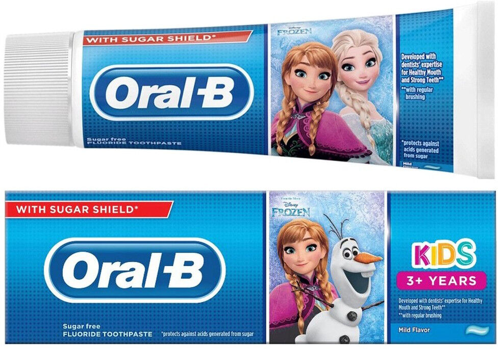 Oral-B Dentifrice Enfants 3 ans - La Reine des Neiges 75ml