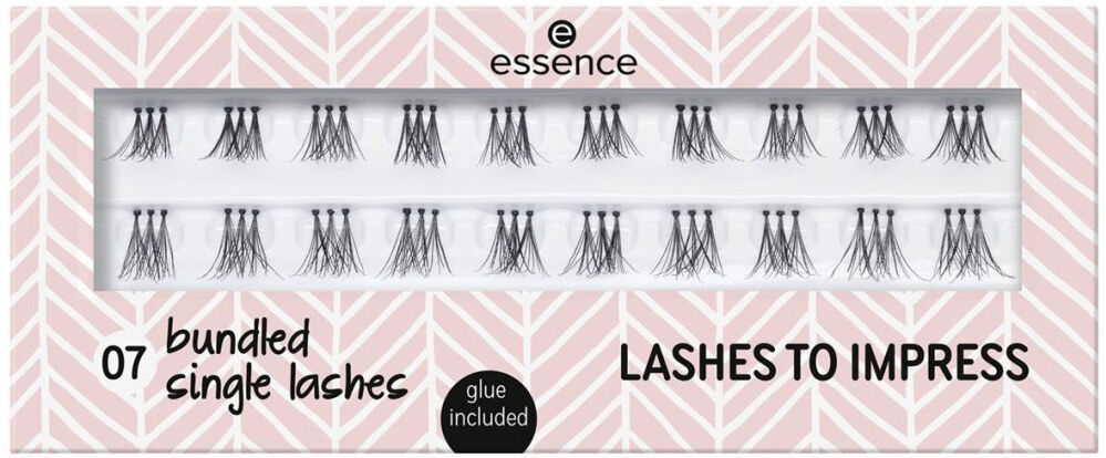 Essence Faux Cils Lashes To Impress 07 Bundle Single Lashes