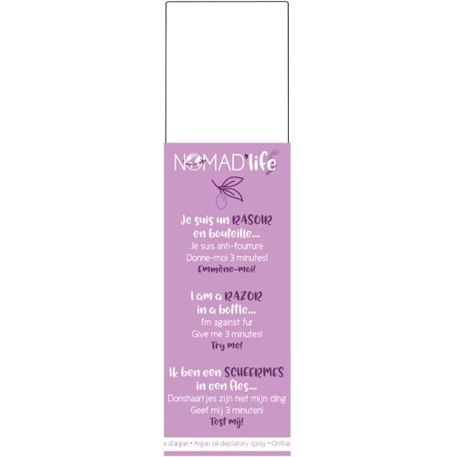 Nomad'Life Mousse Dépilatoire Emmène Moi - Argan