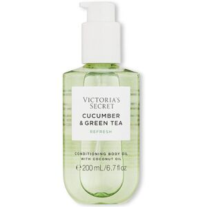 Victoria's Secret Huile pour le Corps Nourrissante Natural Beauty - Concombre et The Vert