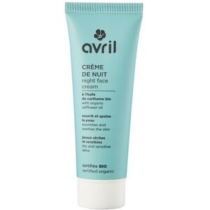 Avril Creme De Nuit 50ml Certifie Bio - Peaux Seches & Sensibles