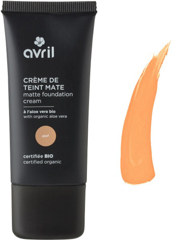 Avril Crème de Teint Mat Bio Miel