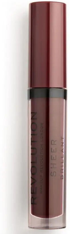 Makeup Revolution Gloss à Lèvres Sheer Brillant 148 Plum