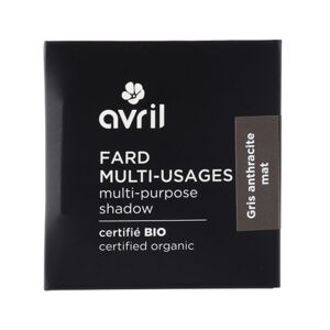 Avril Fard Multi-Usages Certifie Bio Gris Anthracite Mat