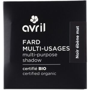 Avril Fard Multi-Usages Certifie Bio Noir Ébene Mat