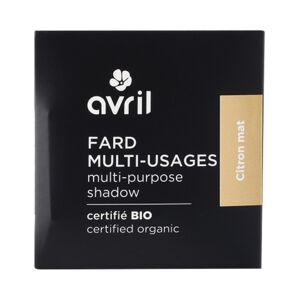 Avril Fard Multi-Usages Certifie Bio Citron Mat