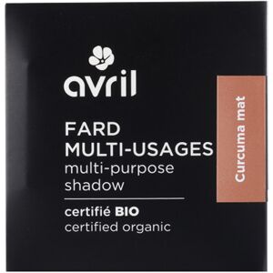 Avril Fard Multi-Usages Certifie Bio Curcuma Mat