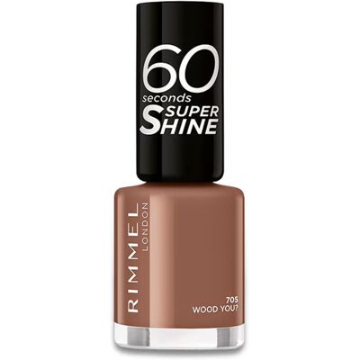 Rimmel Vernis à Ongles 60 Seconds Super Shine 705 Wood You ? - Publicité Rimmel Vernis à Ongles 60 Seconds Super Shine 705 Wood You ? - Publicité