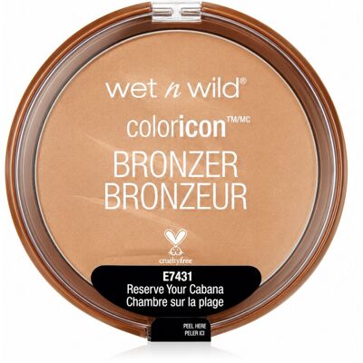 Wet N Wild Poudre Bronzante Coloricon E7431 Reserve Your Cabana - Publicité Wet N Wild Poudre Bronzante Coloricon E7431 Reserve Your Cabana - Publicité