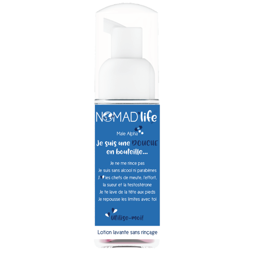 Nomad'Life Lotion Lavante Sans Rincage Homme Utilise-Moi!