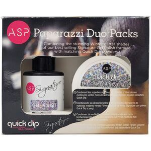 ASP Kit Duo Paparazzi - Quick Dip & Signature The Camera Never Lies - Publicité ASP Kit Duo Paparazzi - Quick Dip & Signature The Camera Never Lies - Publicité