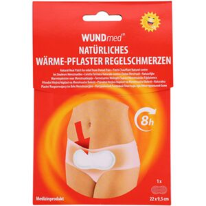 WUNDmed Patch chauffant naturel - douleurs menstruelles, 1 piece