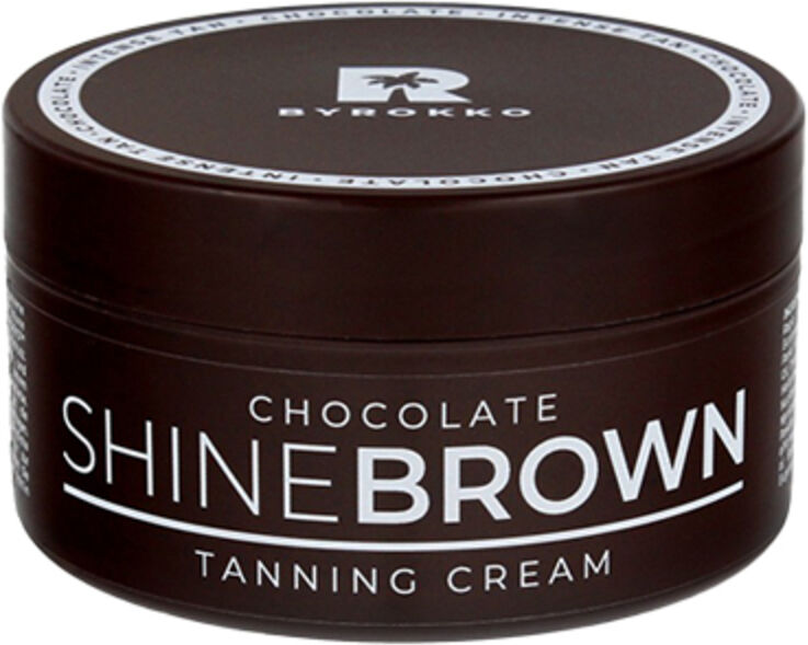 ByRokko Shine brown crème bronzante - Chocolate, 200 ml