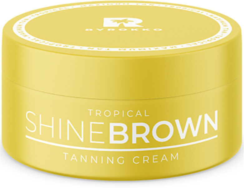 ByRokko Shine brown crème bronzante - Tropical, 190 ml