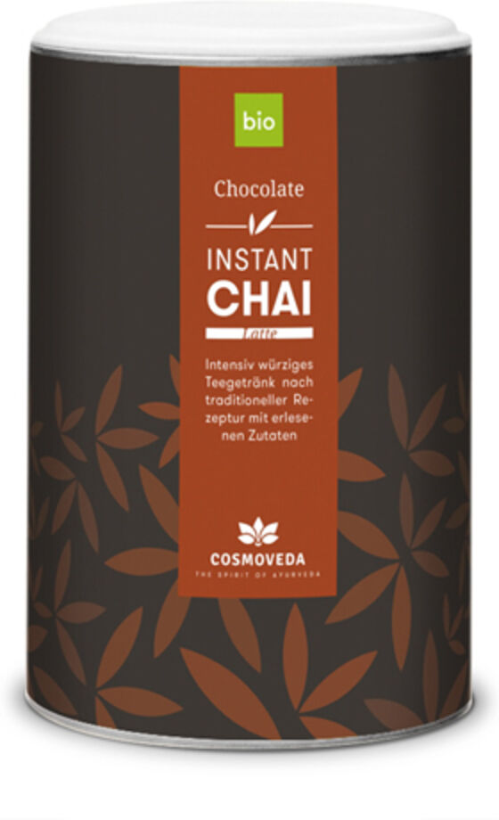 Cosmoveda Thé BIO Instantané Chai Latte - Chocolate, 180 g