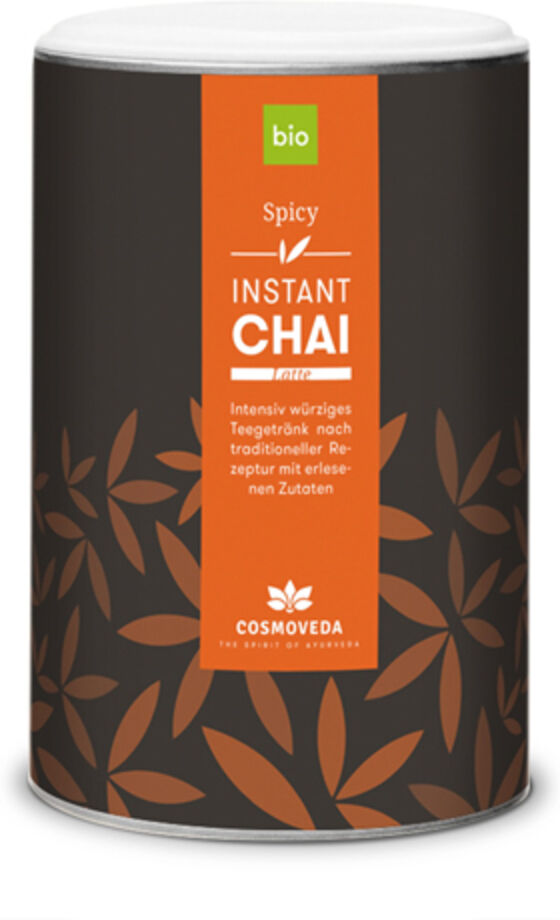 Cosmoveda Thé BIO Instantané Chai Latte - Spicy, 180 g