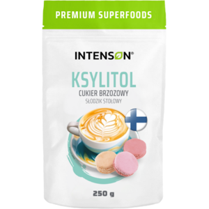 Xylitol de bouleau Intenson - 250g - Édulcorant - Publicité Xylitol de bouleau Intenson - 250g - Édulcorant - Publicité